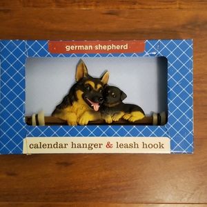 German Shepherd Calendar/Leash Hanger